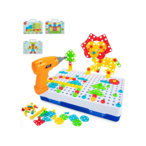 MALETA DE CONSTRUCCIÓN CREATIVA CON TALADRO - 237 PCS
