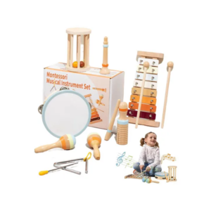 BOX 7 INSTRUMENTOS MUSICALES DE MADERA