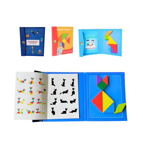 LIBRO TANGRAMA MAGNETICO
