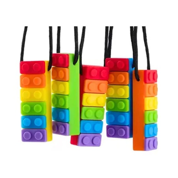 COLLAR SENSORIAL MORDEDOR MULTICOLOR - Imagen 2