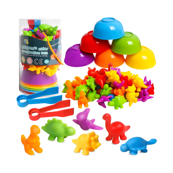 JUEGO MONTESSORI CONTEO Y CLASIFICACIÓN - TRANSPORTES/ANIMALES - Imagen 2