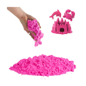ARENA MÁGICA SENSORIAL 1KG - ROSADO-AZUL
