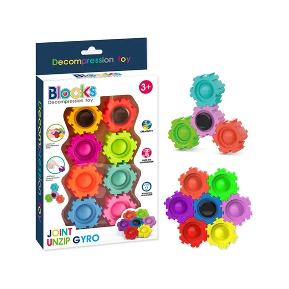 SPINNER PUZZLE DE DESCOMPRESIÓN - POP IT
