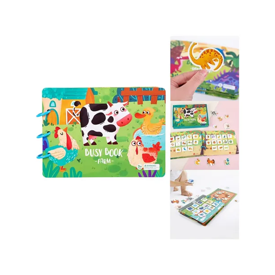 LIBRO MONTESSORI ACTIVIDADES LA GRANJA