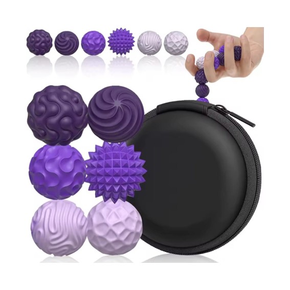 SET DE BOLAS ANTIESTRES IMANTADAS 4 UNIDADES